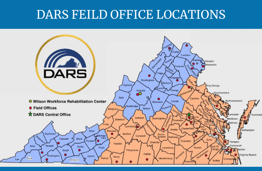 DARS field office locations